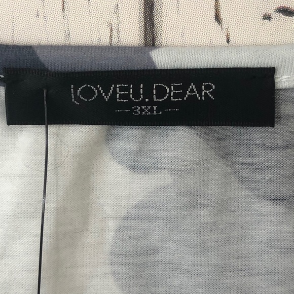 NWT LOVEU.DEAR Embroidered Lace Blouse - Picture 7 of 10